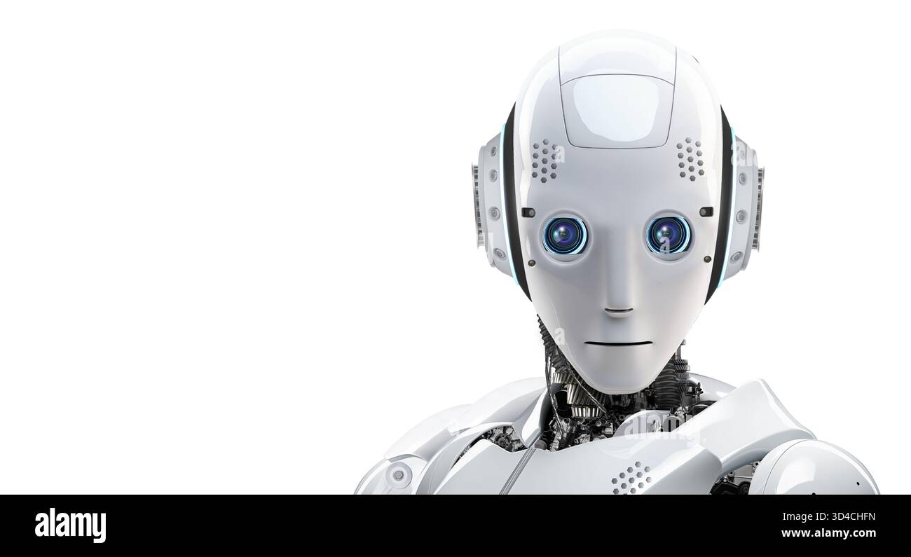 ai robot concept Stock Photo