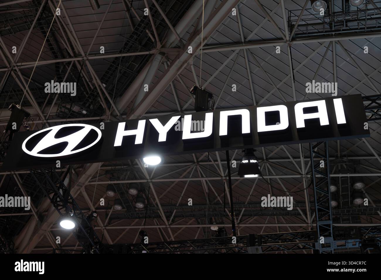 Hyundai branding at Japan Mobility Show 2025. - 20251030 PD17825 Stock ...