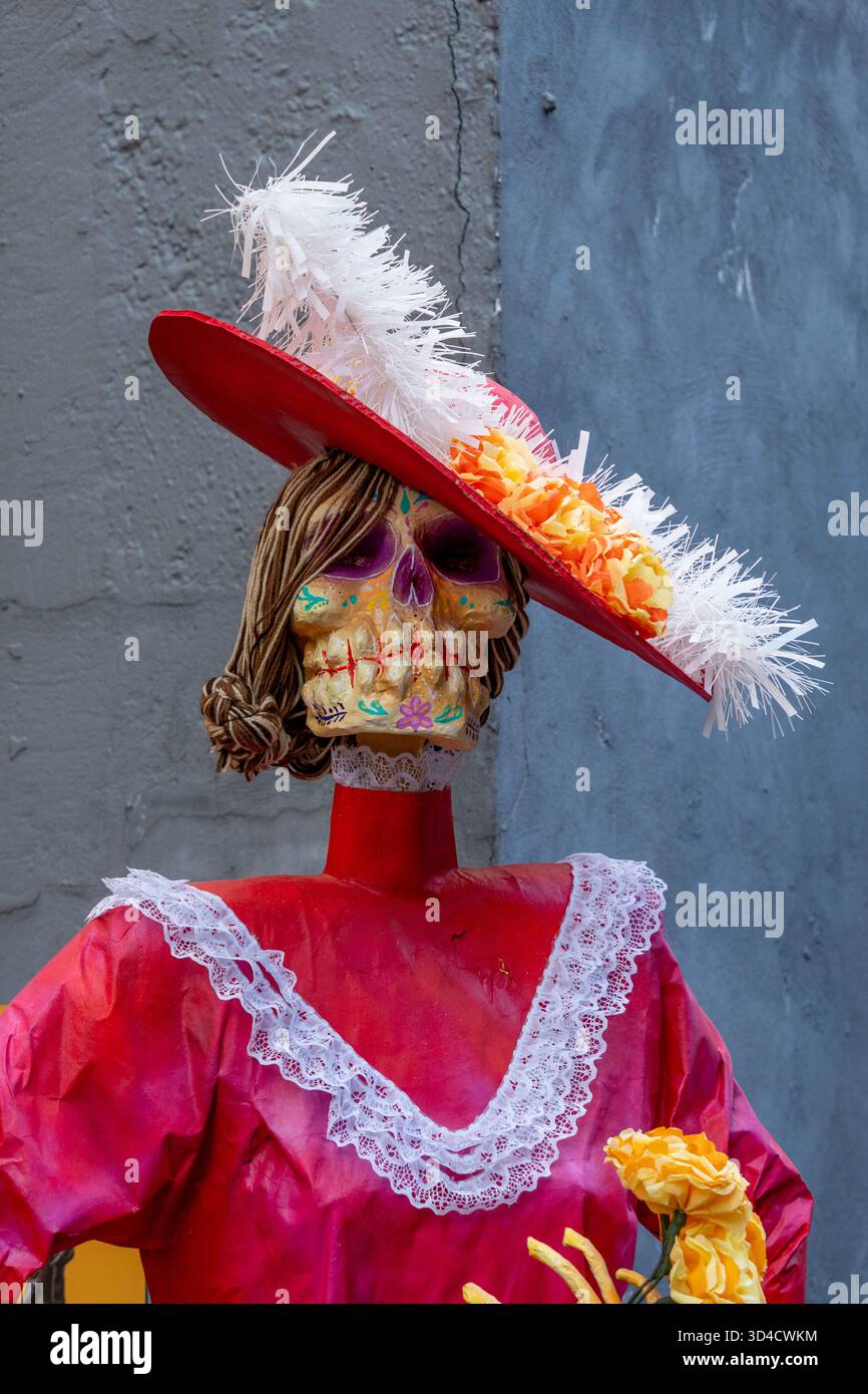 open lace back dress Day of the Dead Kids Girl Skeleton Mask Dress Set Cosplay Costume Outf –  INSWEAR main image 0