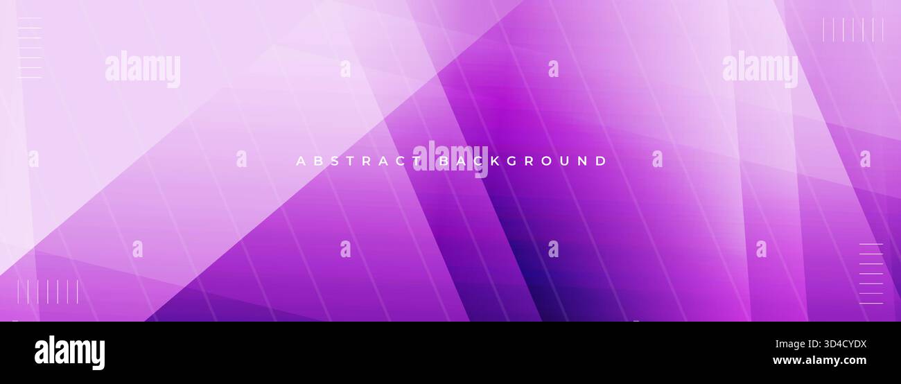 Abstract geometric banner with transparent diagonal shapes and lines ...