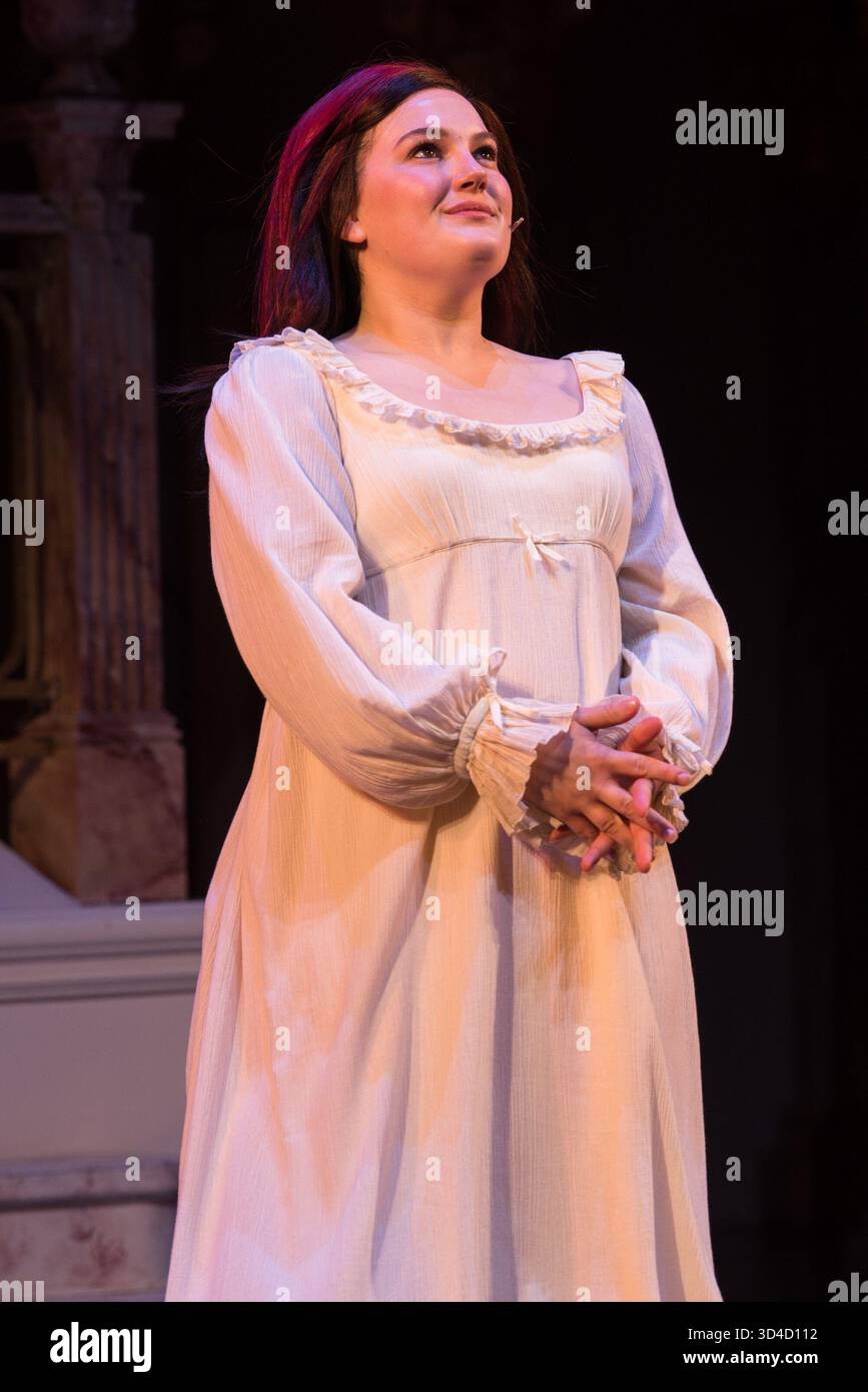 Nina White on stage for THE QUEEN OF VERSAILLES Opening Night on