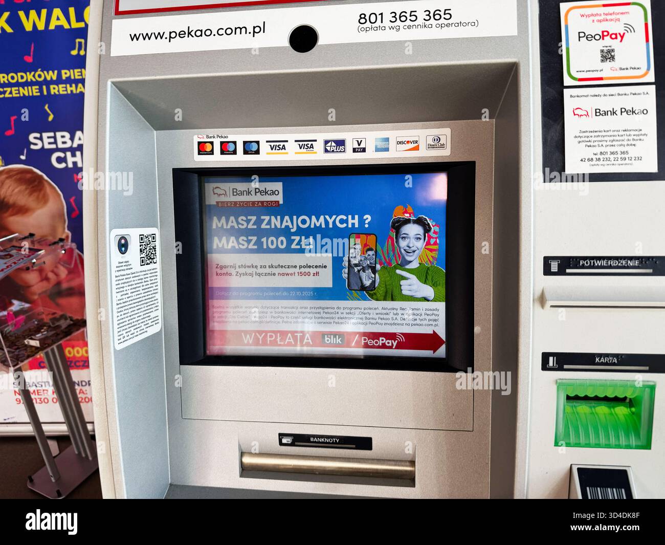 Poland, bank, atm hi-res stock photography and images - Alamy
