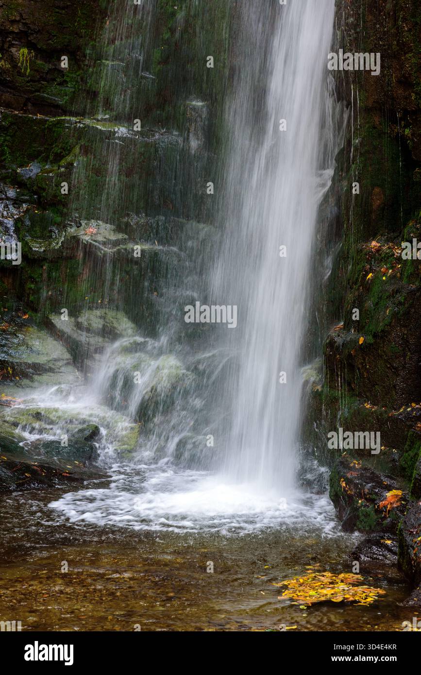 Sololaki Ridge Waterfall in the National Botanical Garden in Sololaki hills in Tbilisi ...