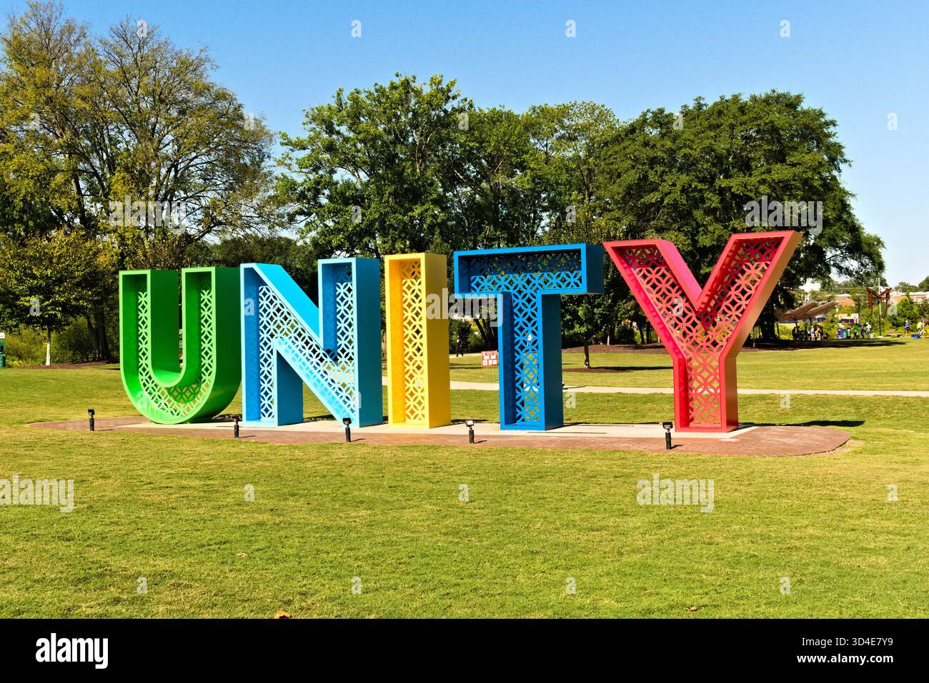 Unity Roebeck Spc Greenville, SC – September 13, 2025: This beautiful, multi-colored sign ...