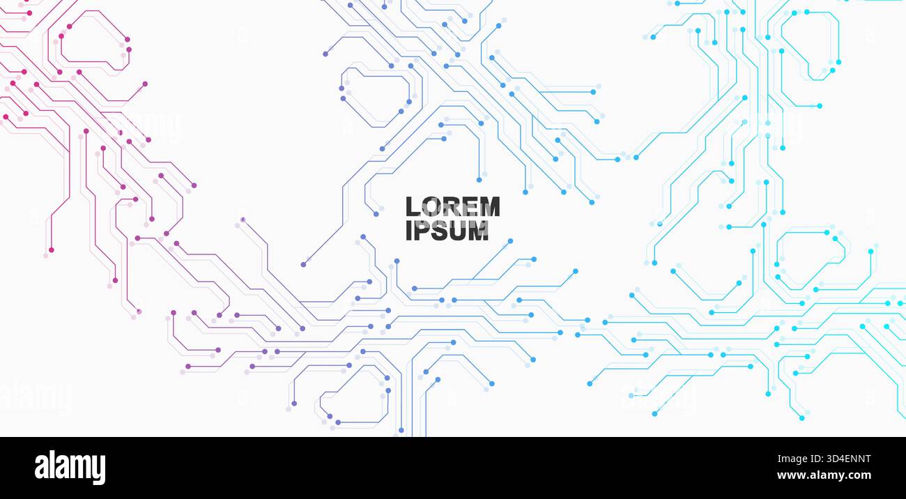 Circuit board digital abstract background. Motherboard technology ...