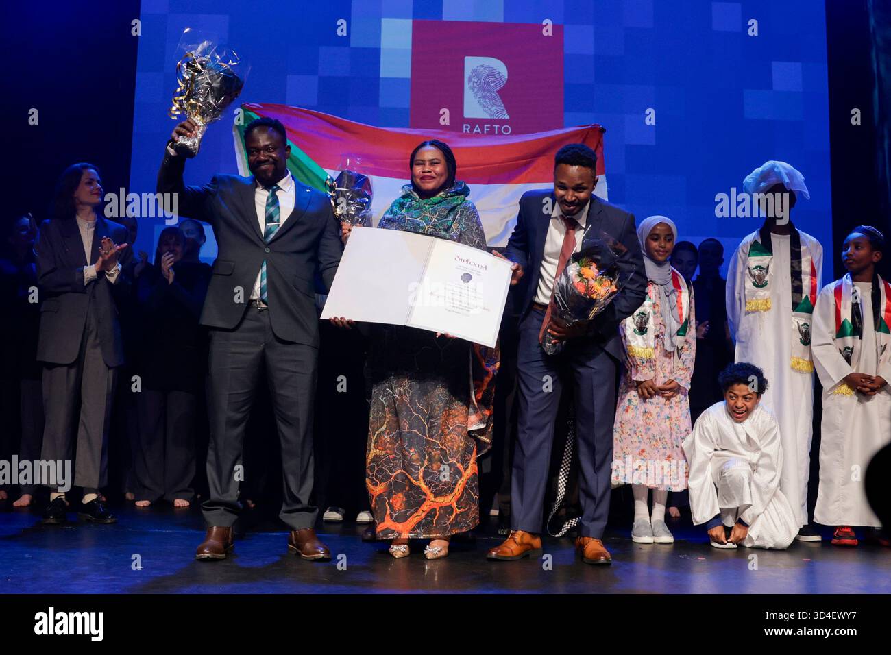 Rafto Bergen 20251109. The Rafto Prize 2025 will be awarded at the Ole Bull ...