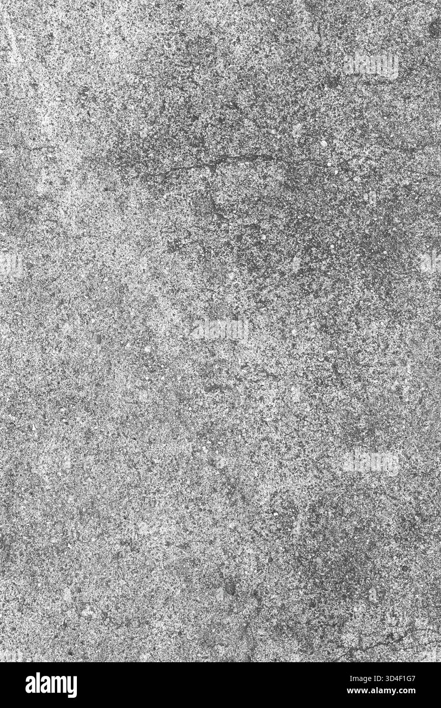 Gray concrete wall texture background for design, construction, or industrial projects. High-resolution rough cement surface pattern. Stock Photo