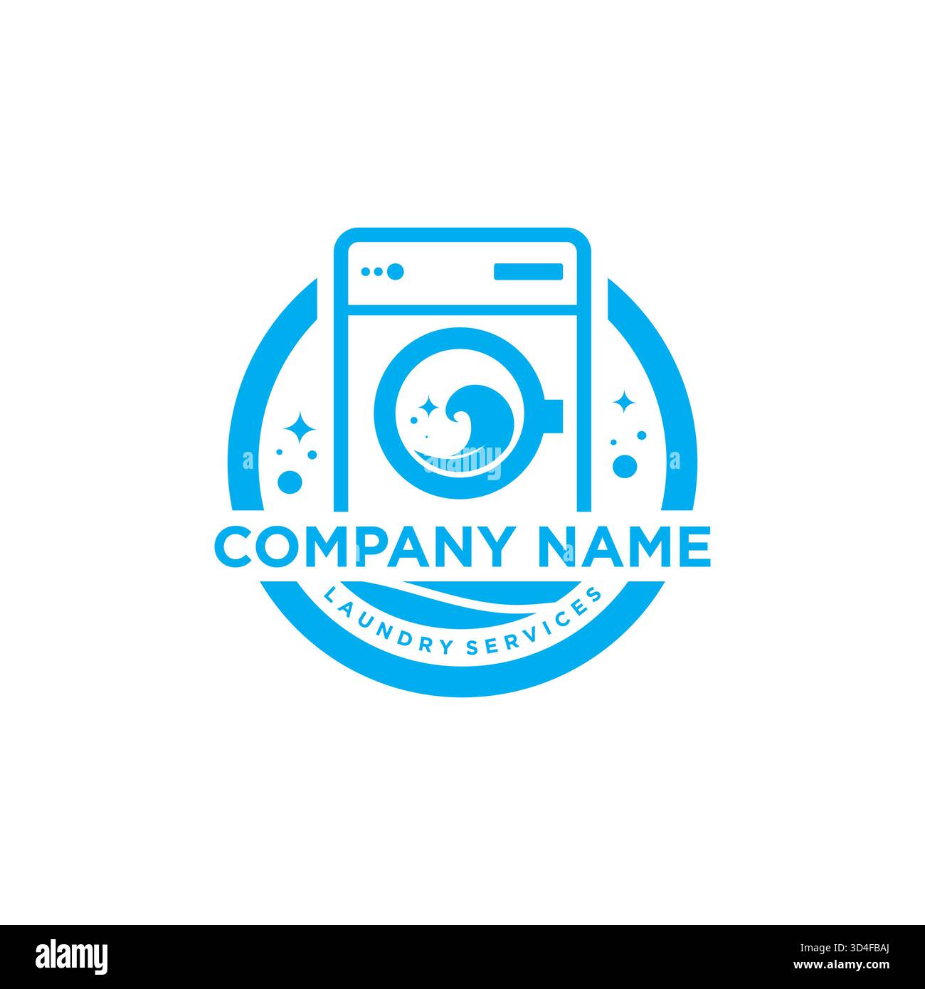 24-hour washing machine Stock Vector