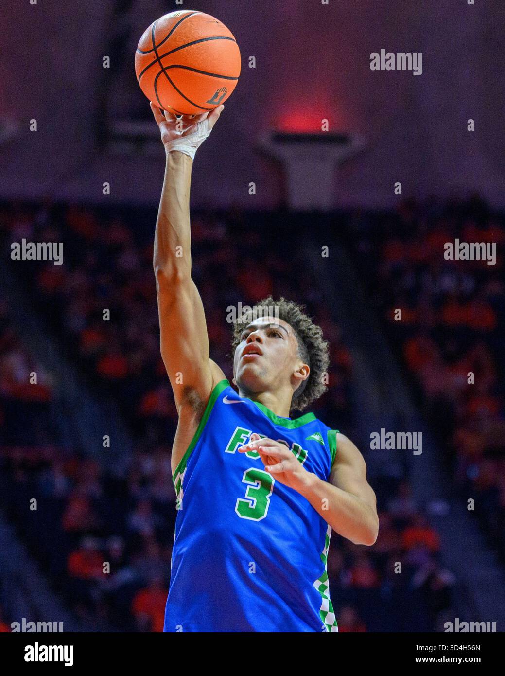 Florida Gulf Coast #39 s Gabe Tanner shoots during an NCAA college