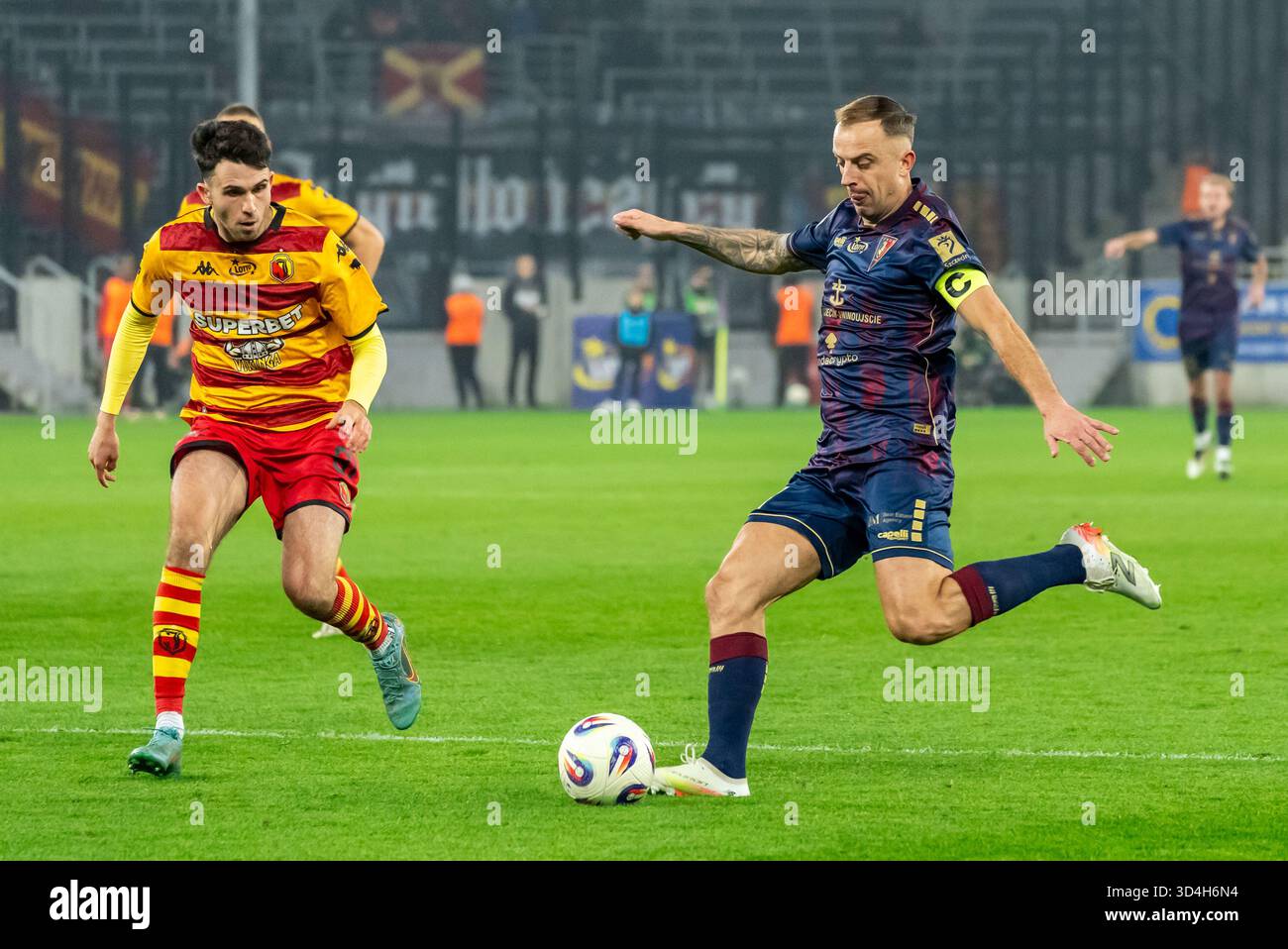 Szczecin 09.11.2025 Soccer mecz 15. kolejka PKO BP Ekstraklasa sezon