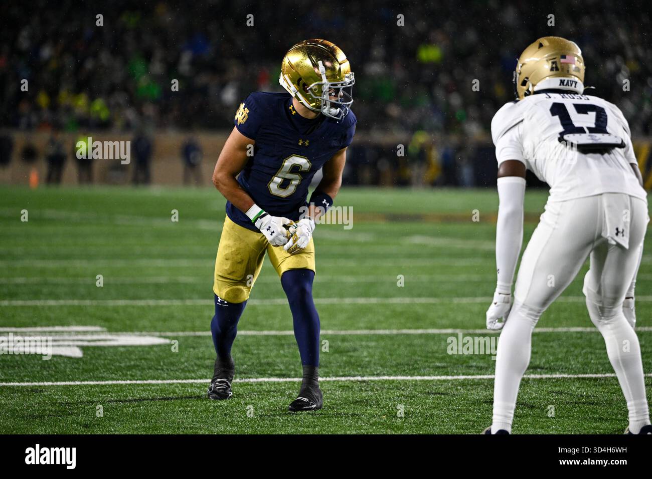 SOUTH BEND, IN - NOVEMBER 08: Notre Dame Fighting Irish WR Jordan ...