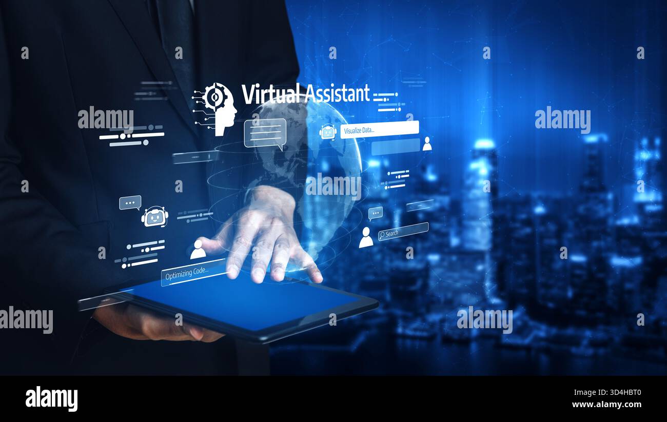 AI assistant with LLM, big data, machine learning, and generative AI ...