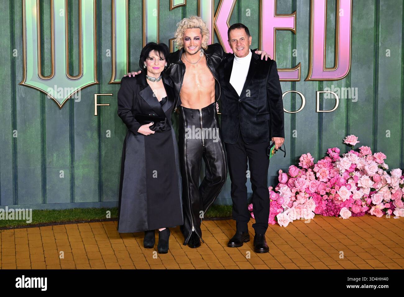 London, UK. 10 November 2025. Joan Grande, Frankie Grande and Ed Butera ...