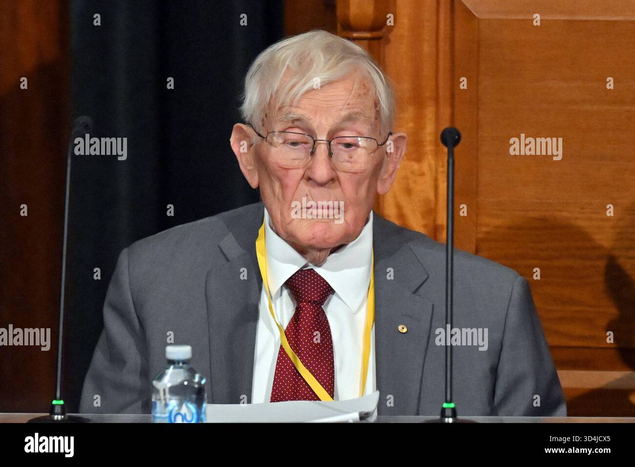 Former Liberal senator Peter Rae at an event marking the 50th ...
