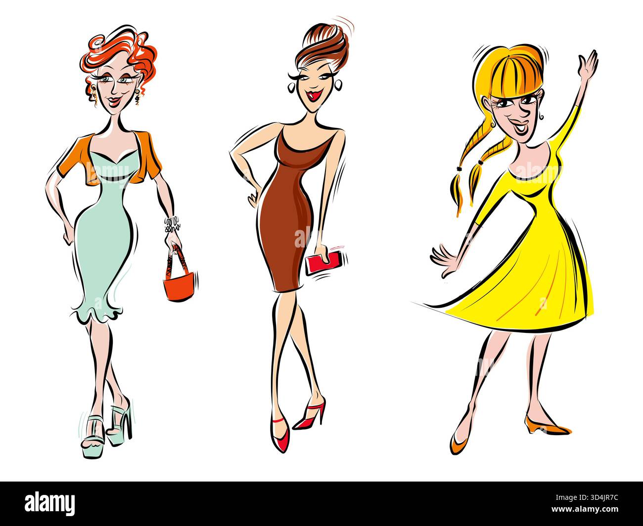 Fashion dress brown shoes bag hi-res stock photography and images - Alamy