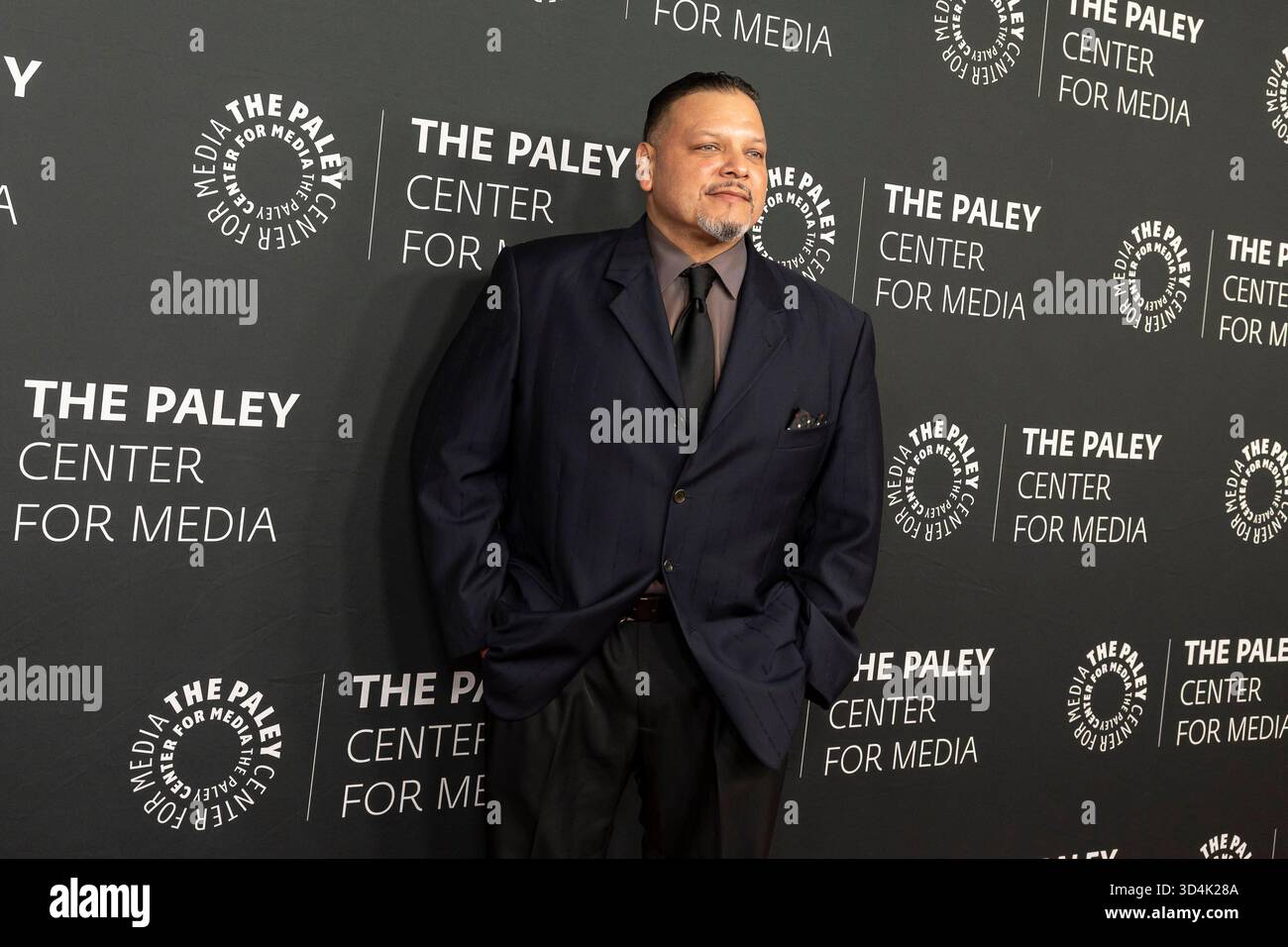 J. Anthony Pena attends the arrivals of “THE PALEY HONORS FALL GALA” at ...