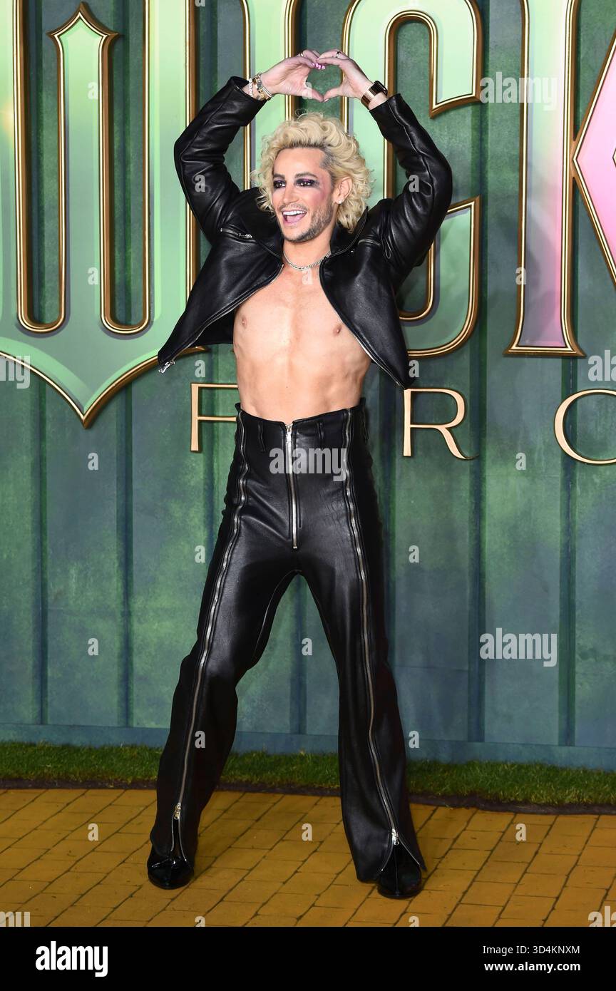 Frankie Grande bei der Europapremiere des Kinofilms Wicked: For Good ...