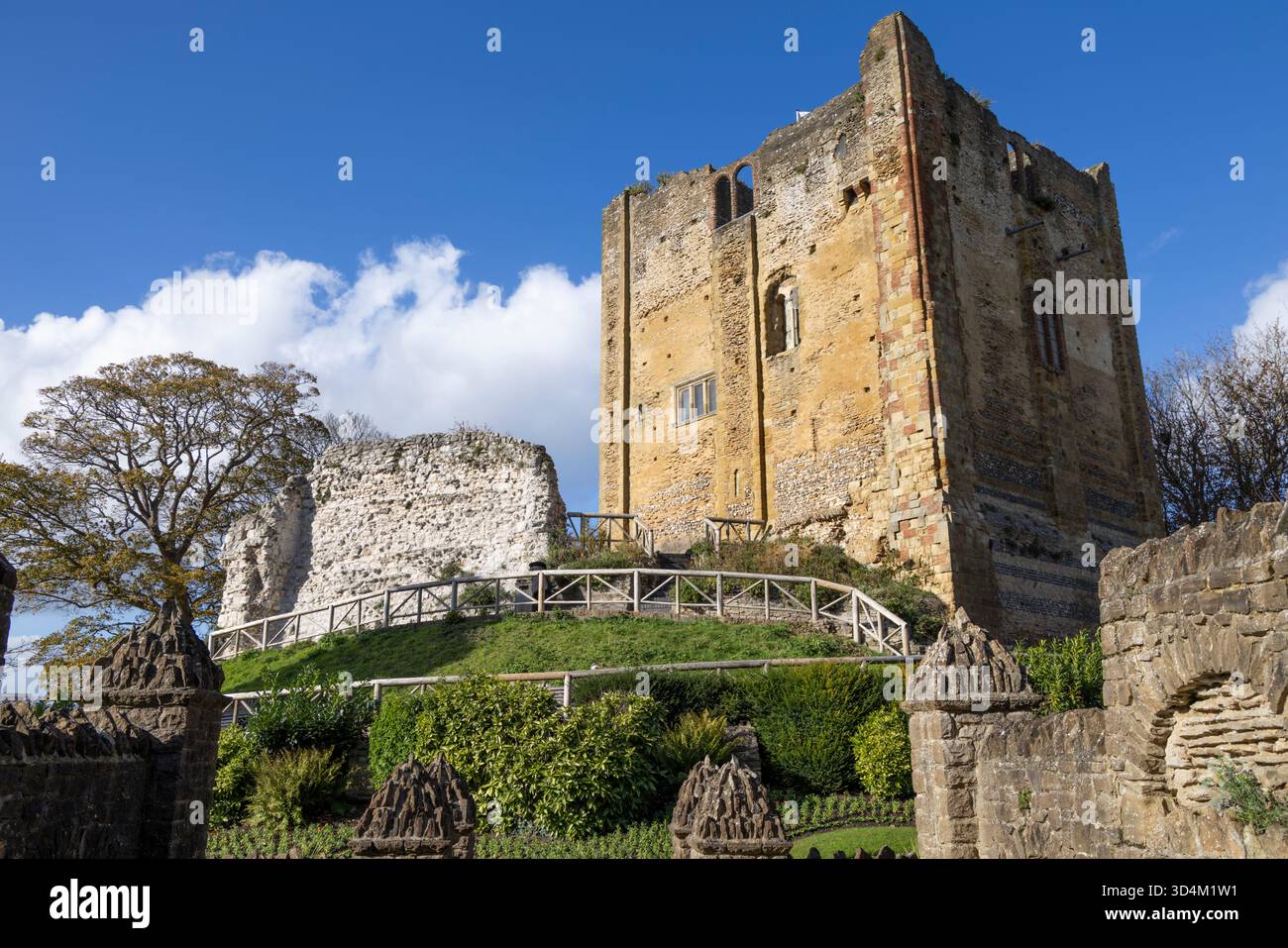 Guildford Castle, Guildford, Surrey, England, United Kingdom, Europe Stock Photo