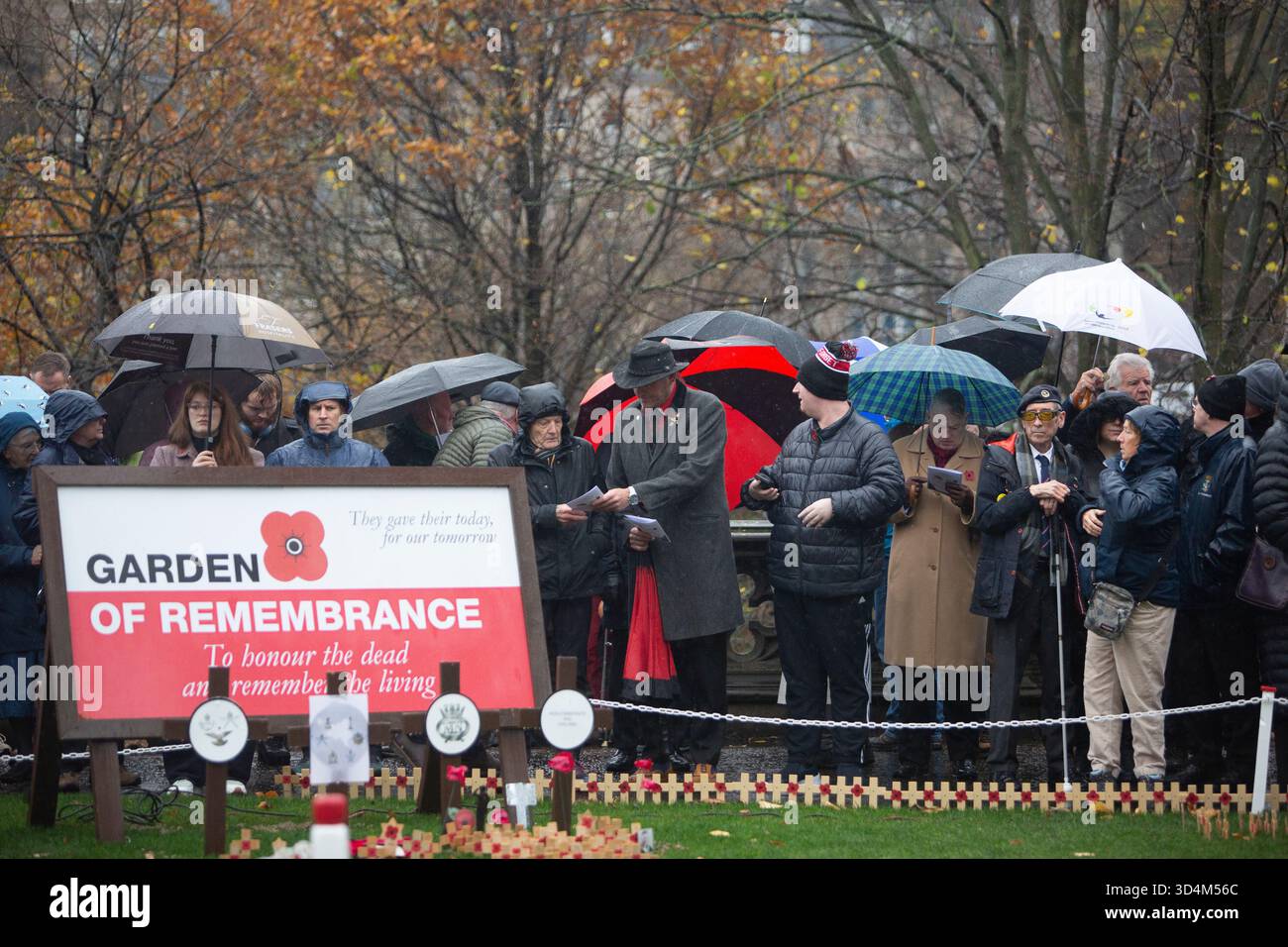 Edinburgh, Scotland. UK. 10 November 2025. Armistice Day Edinburgh ...