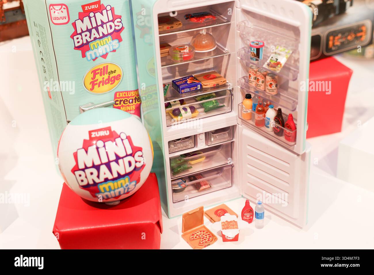 Mini Brands Fill The Fridge PLAYSET-serie 1-krimp-wrap, 77673