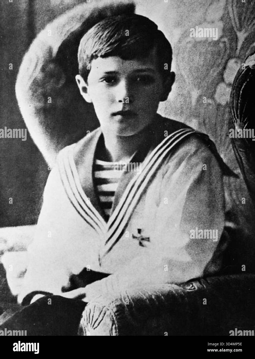 The Russian Tsarevich (1904 - 1918) Portrait of Tsarevich Alexei ...