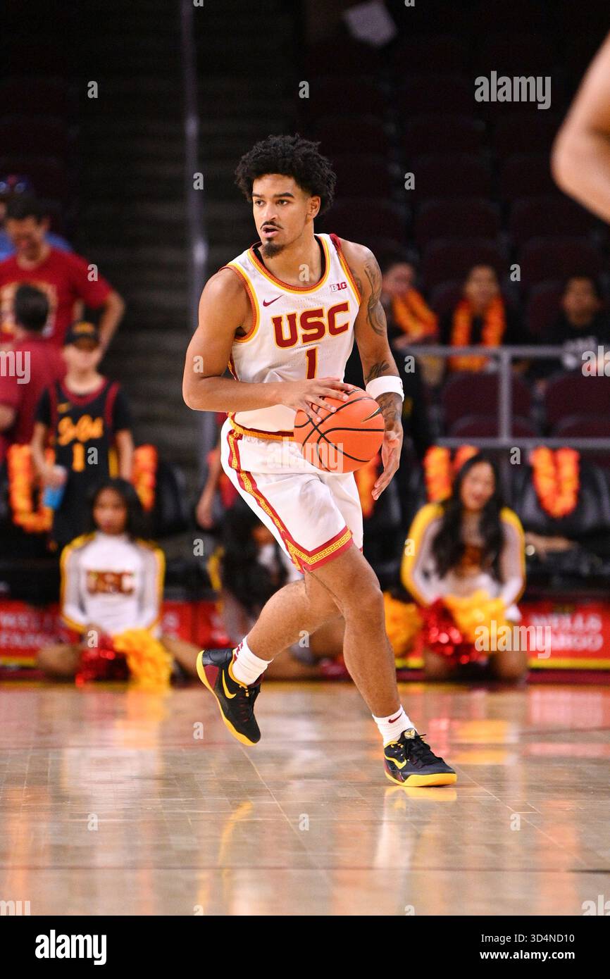 LOS ANGELES, CA - NOVEMBER 09: USC Trojans guard Rodney Rice (1 ...