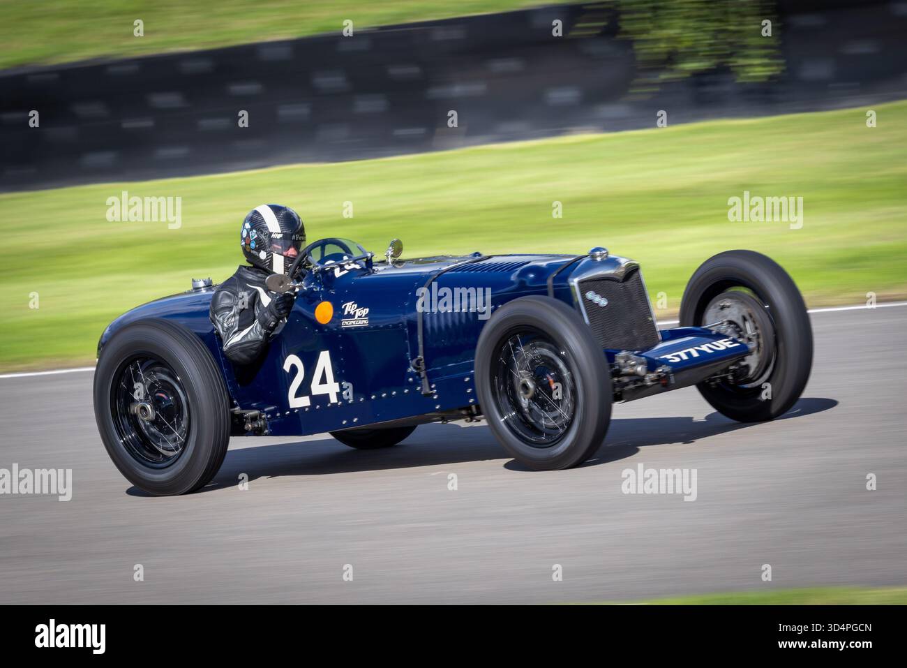 James Baxter in his 1935 Riley-ERA TT Sprite during the Goodwood Trophy ...