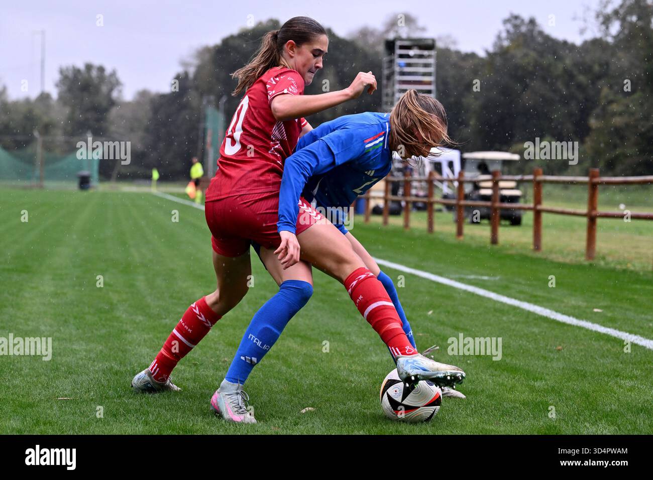 Pisa, Italy, October 23th 2025: Ida-Sofie Rathe of Denmark Women U19 ...