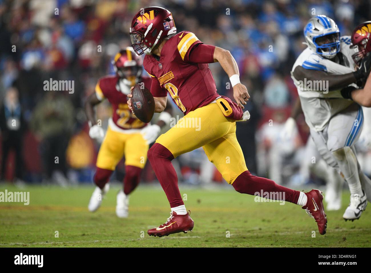 Washington Commanders quarterback Marcus Mariota (8) in action during ...