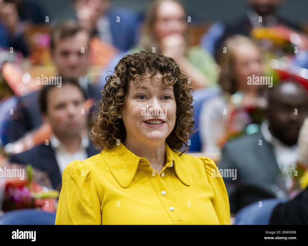 THE HAGUE - Anne-Marijke Podt (D66) during the swearing-in ceremony as ...