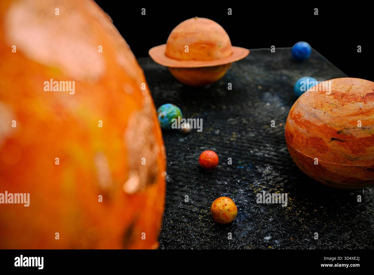 Planets Display Model Solar system planets model hi-res stock photography and images - Alamy