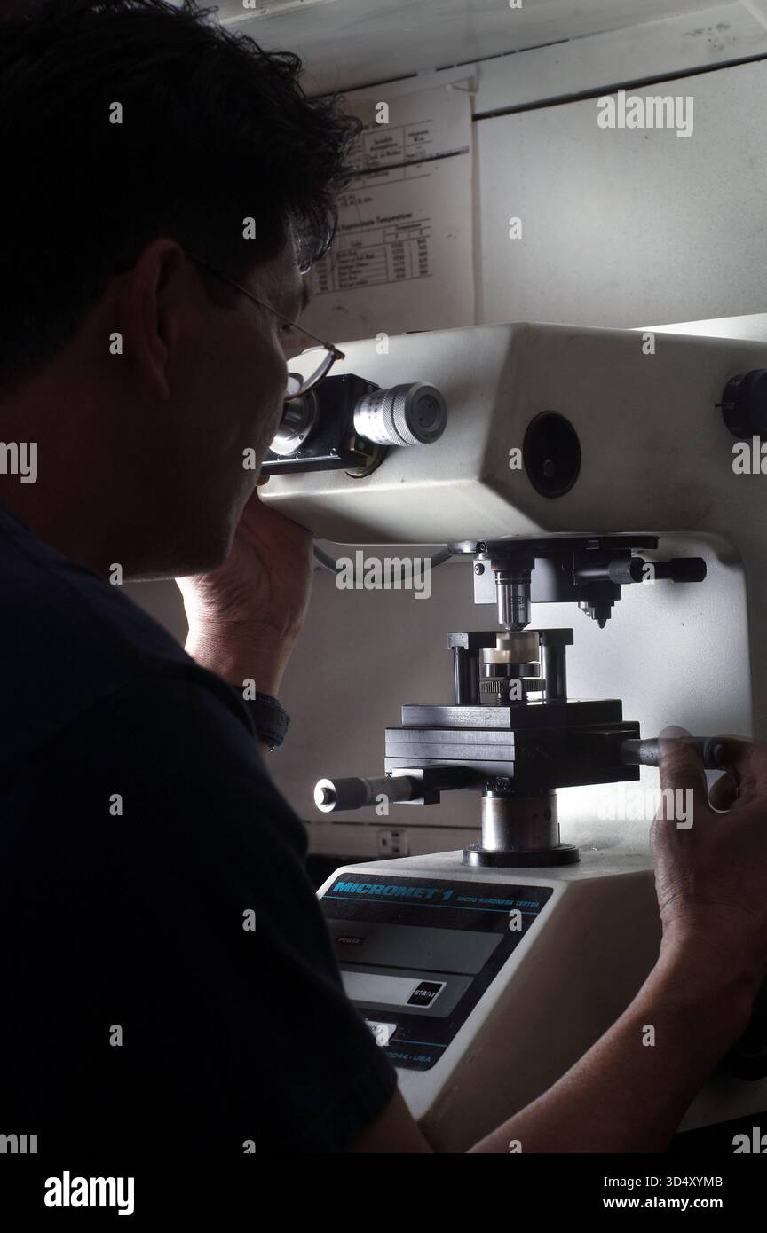 Hardness tester hi-res stock photography and images - Alamy