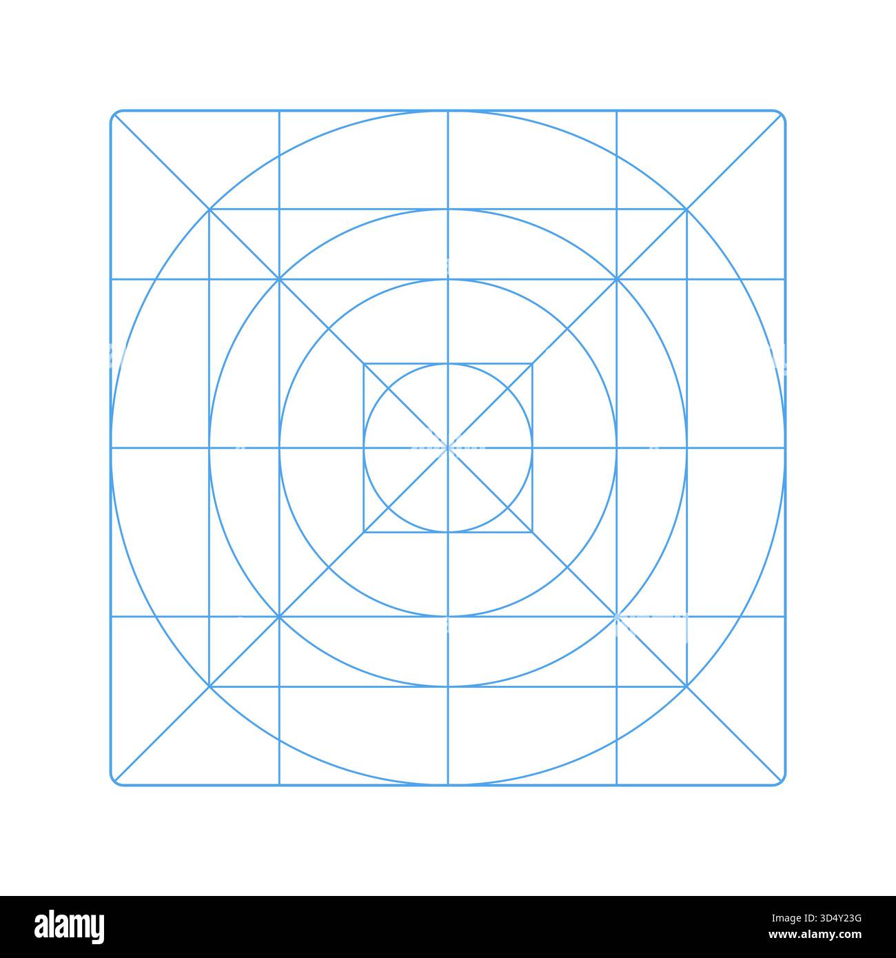 Guide, sizing for application logo design. App icon size template ...
