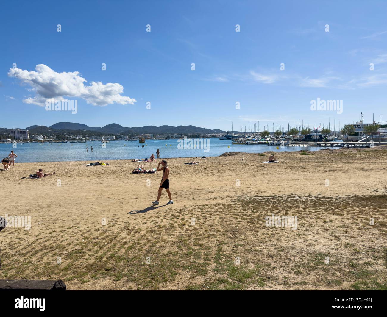 Scenic Views Around Port de Sant Antoni de Portmany on Ibiza’s West Coast: Phillip Roberts - Smartphone Captured Stock Image