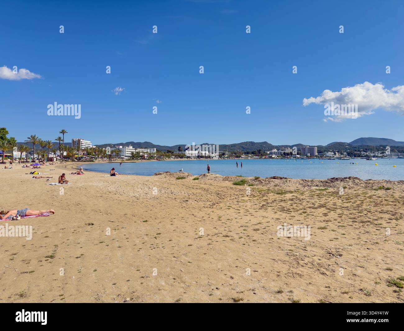 Scenic Views Around Port de Sant Antoni de Portmany on Ibiza’s West Coast: Phillip Roberts - Smartphone Captured Stock Image