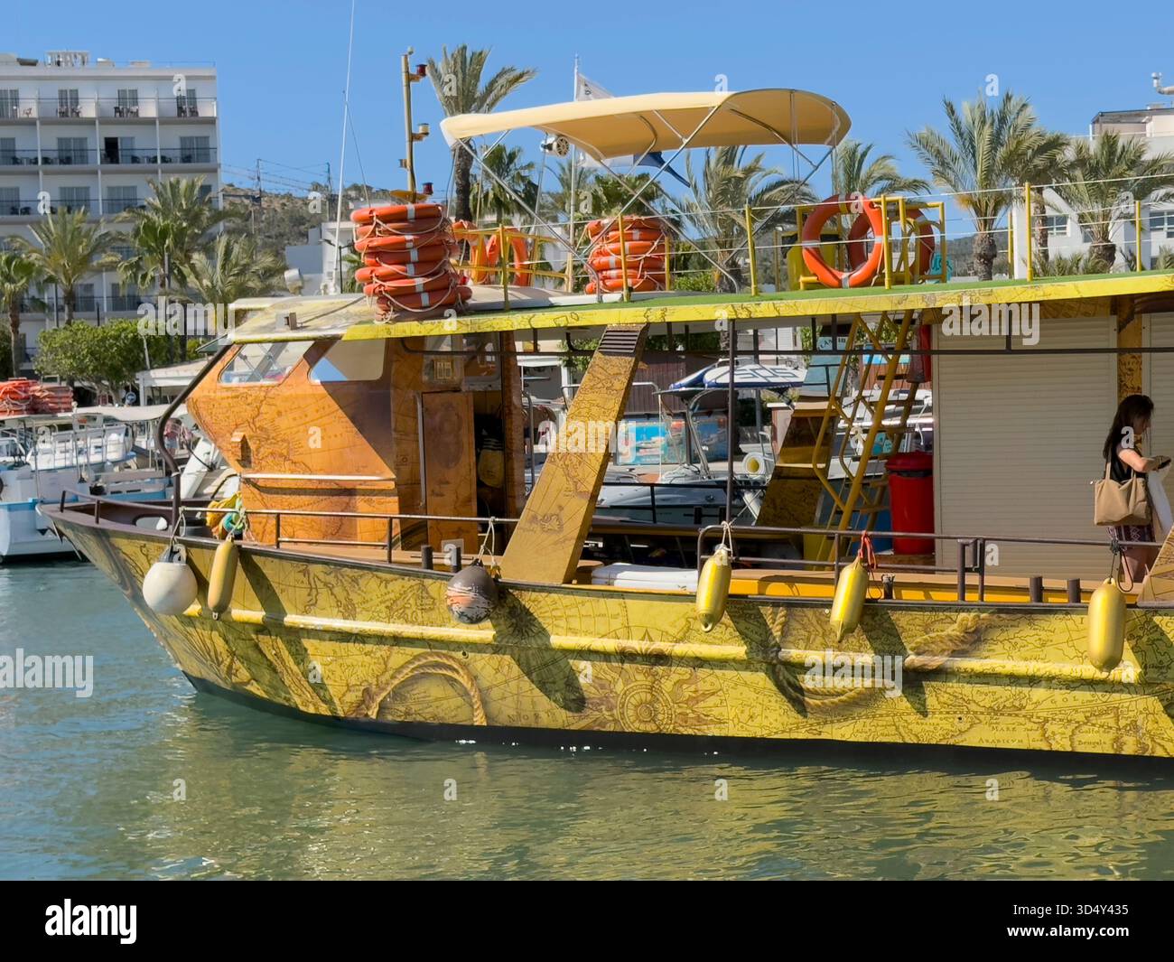 Scenic Views Around Port de Sant Antoni de Portmany on Ibiza’s West Coast: Phillip Roberts - Smartphone Captured Stock Image