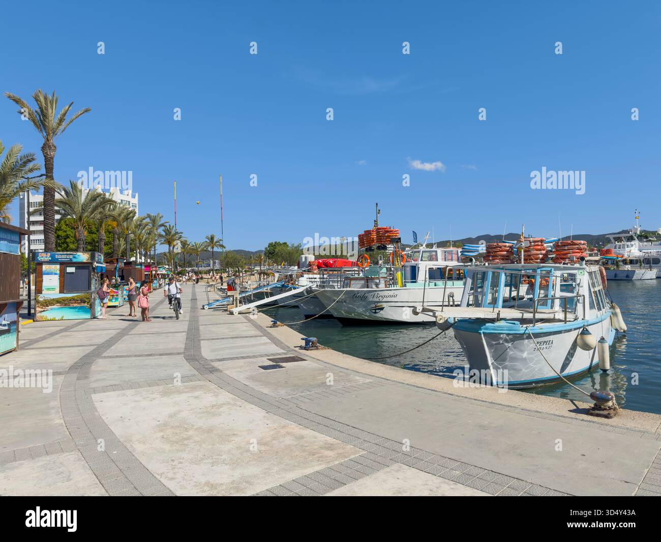 Scenic Views Around Port de Sant Antoni de Portmany on Ibiza’s West Coast: Phillip Roberts - Smartphone Captured Stock Image