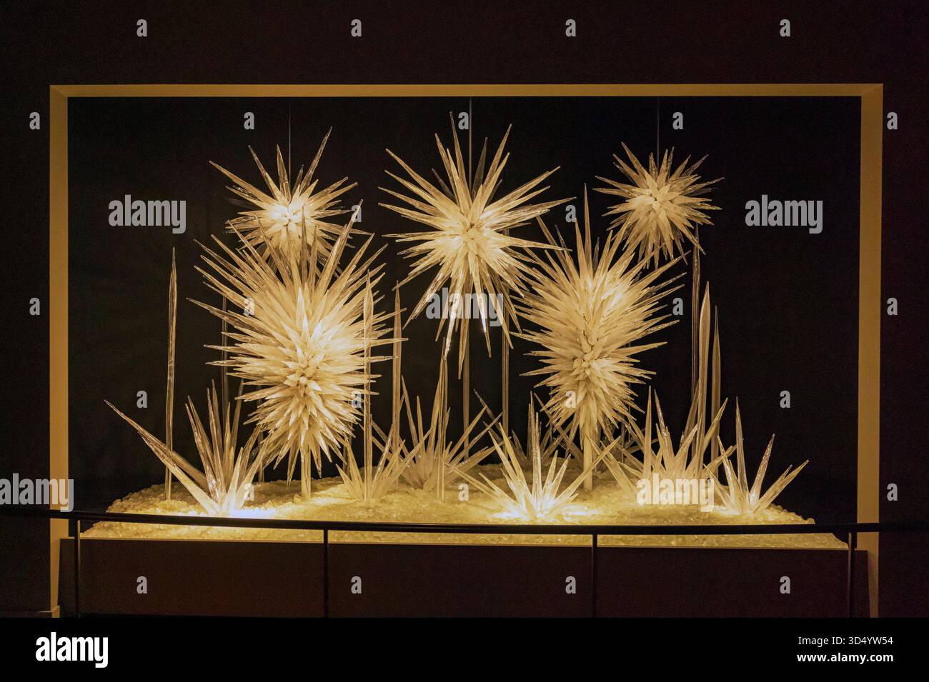 Winter Brilliance; Chihuly Garden & Glass Exhibit; Seattle; Washington; USA Stock Photo