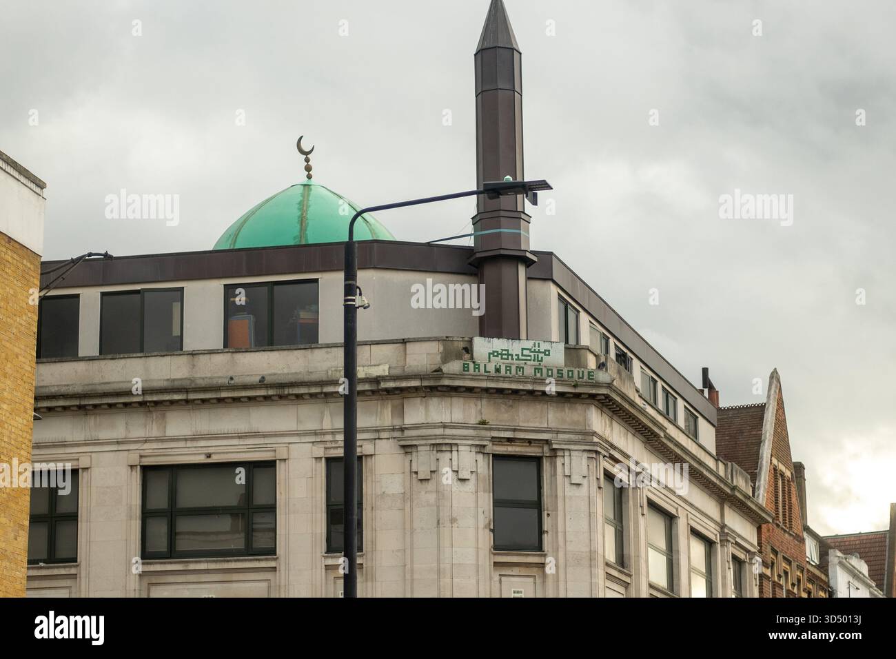 LONDON - OCTOBER 8, 2025: Balham Mosque (Balham Islamic Centre) on ...