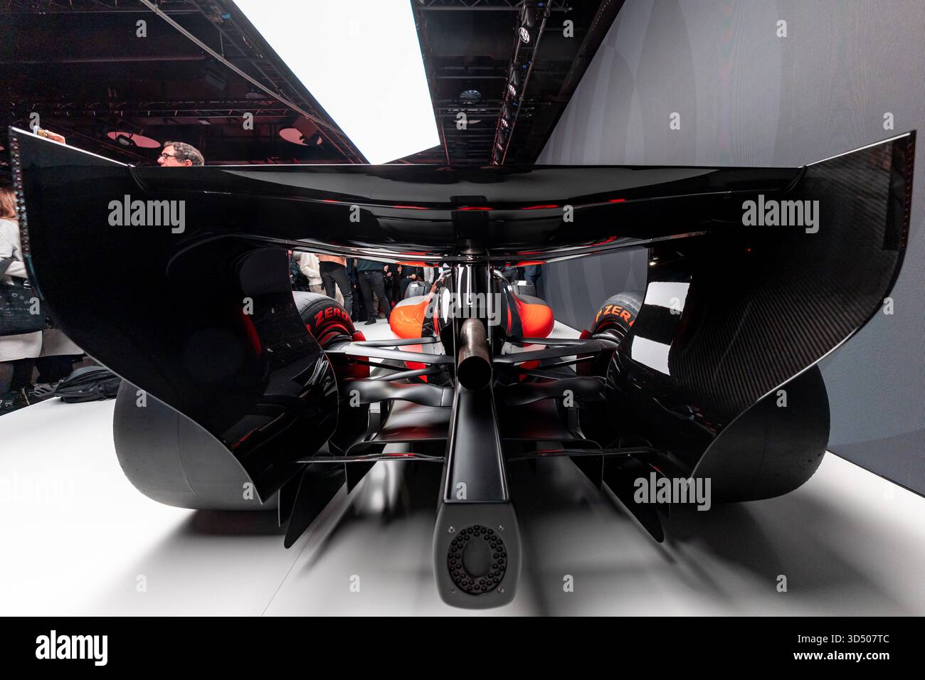 12 November 2025, Bavaria, Munich: The R26 Formula 1 concept car from ...