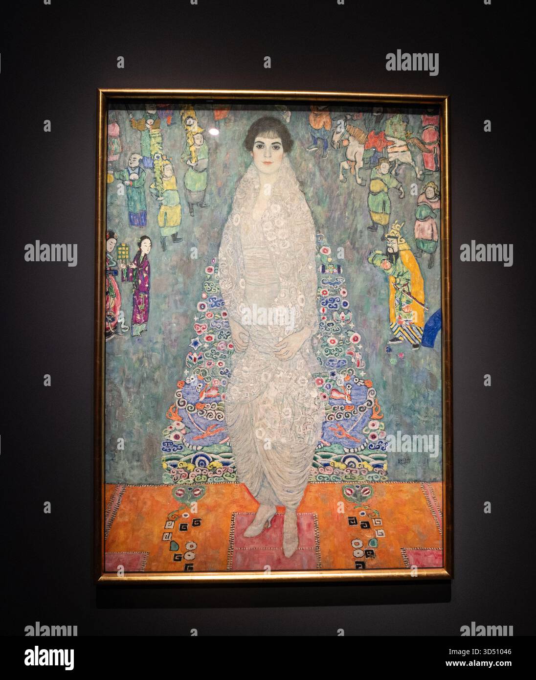 Painting by Gustav Klimt 'Bildnis Elisabeth Lederer' (Portrait of ...