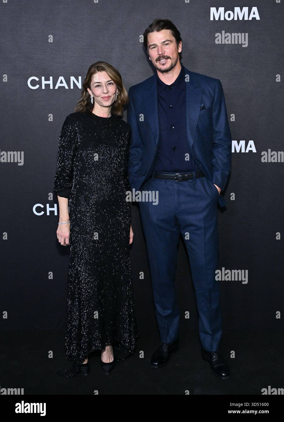 Sofia Coppola, left, and Josh Hartnett attend The Museum of Modern Art ...