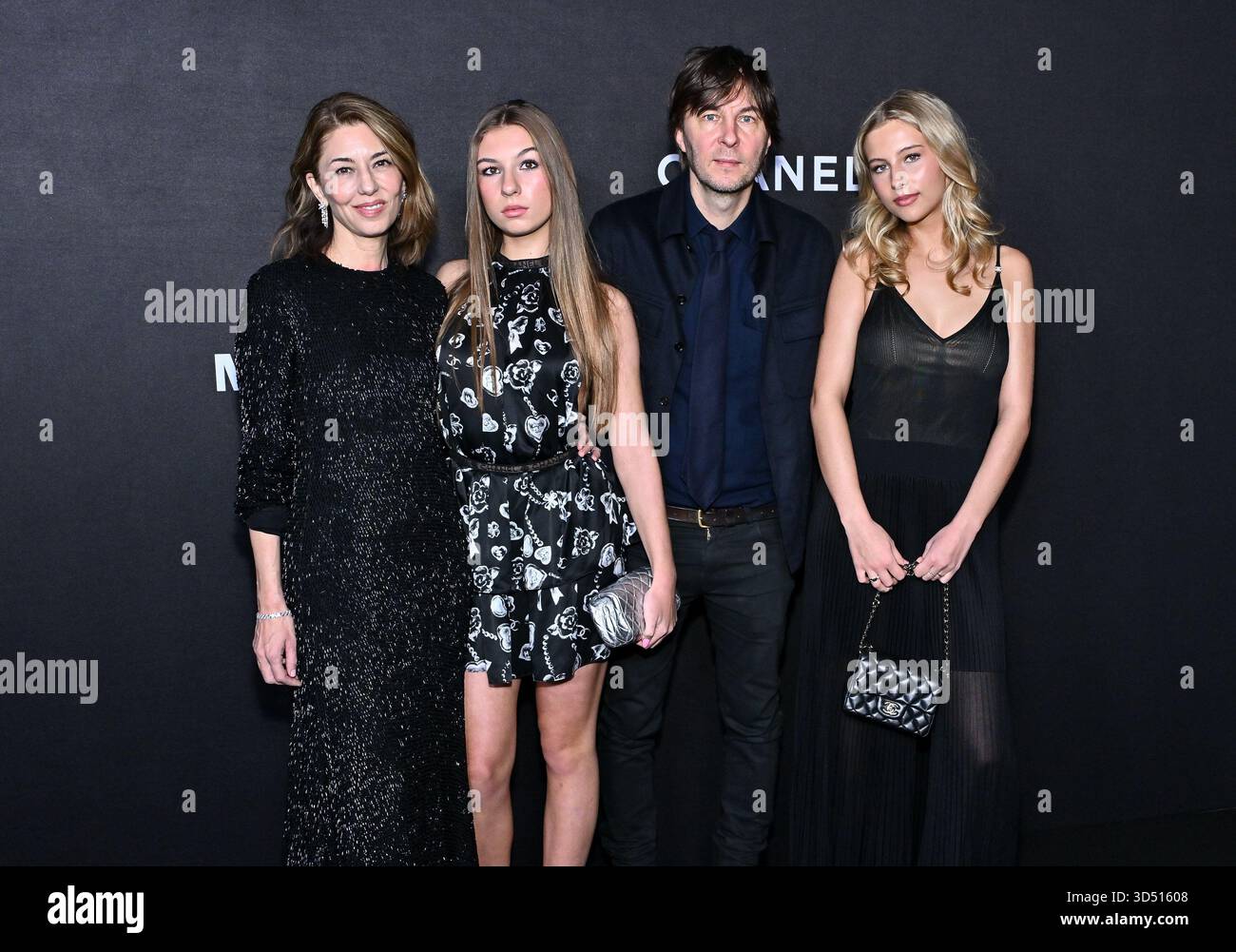 Sofia Coppola, left, Cosima Mars, Thomas Mars and Romy Mars attend The ...