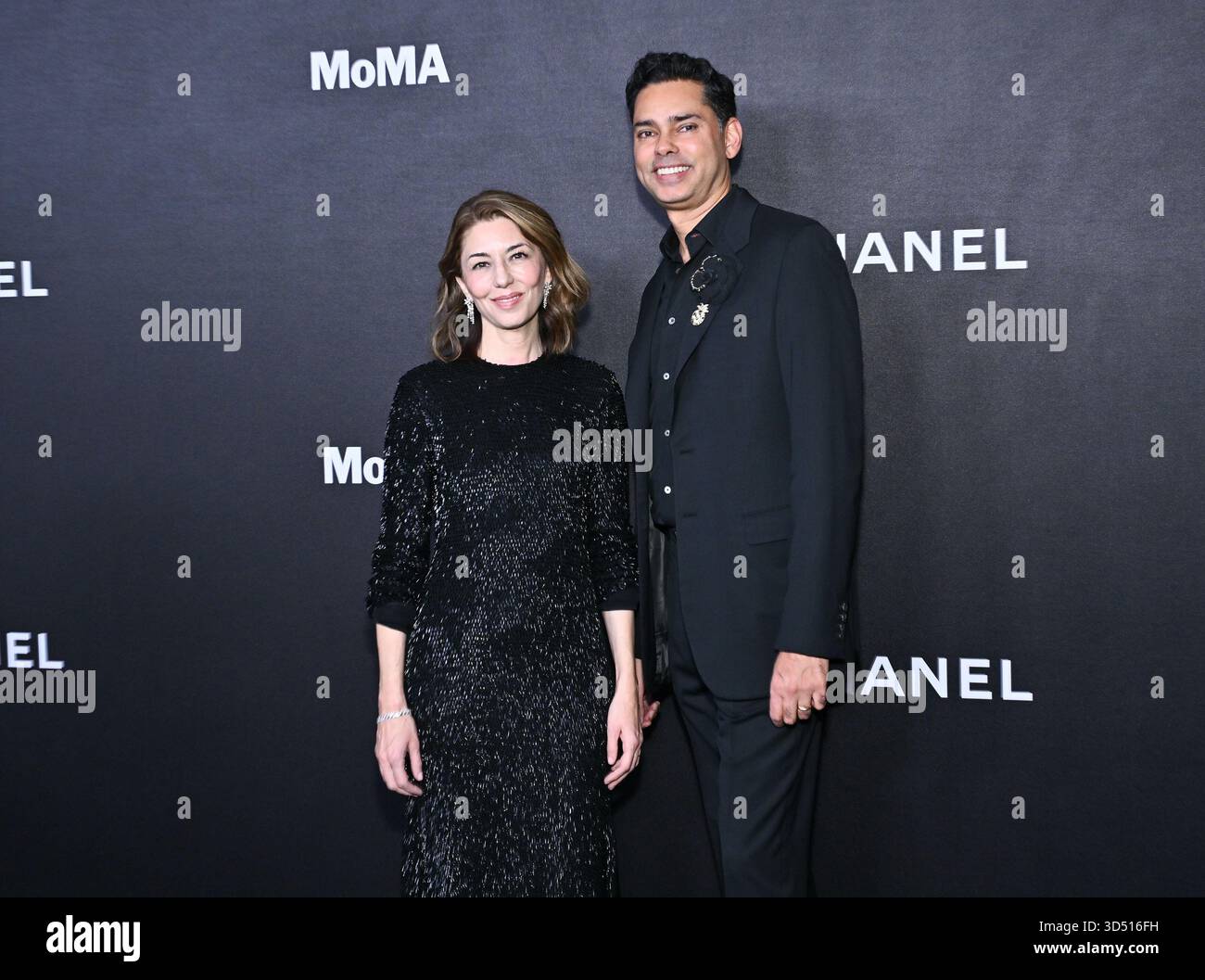 Honoree Sofia Coppola, left, and Chief Curator of Film at MoMA Rajendra ...