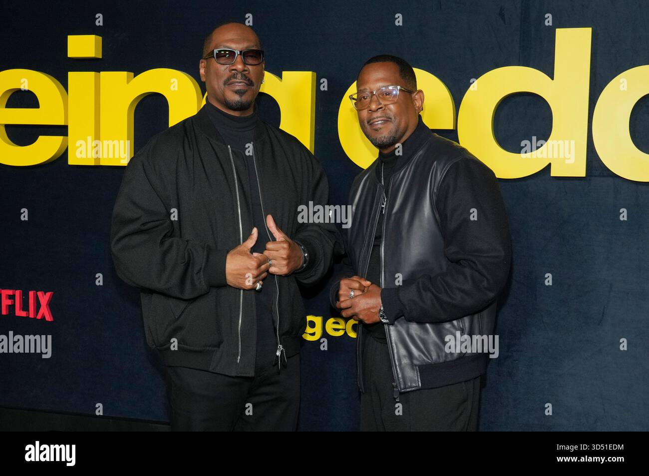 Eddie Murphy, left, and Martin Lawrence arrive at the premiere of ...
