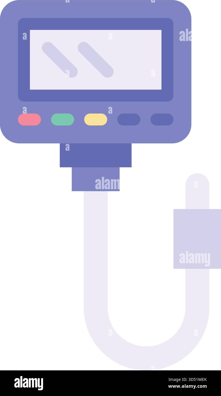 Water Testing Kit icon vector image. Suitable for mobile apps, web apps and print media. Stock Vector