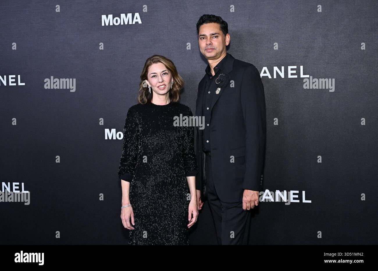 Honoree Sofia Coppola, left, and chief curator of film at MoMA Rajendra ...