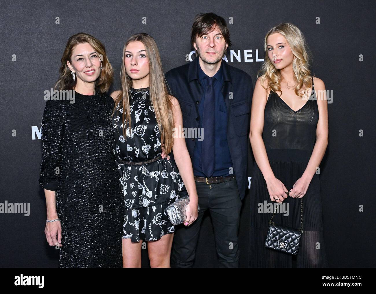 Sofia Coppola, left, Cosima Mars, Thomas Mars and Romy Mars attend The ...