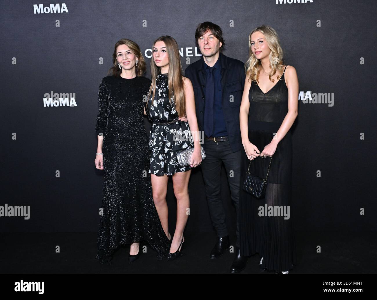 Sofia Coppola, left, Cosima Mars, Thomas Mars and Romy Mars attend The ...