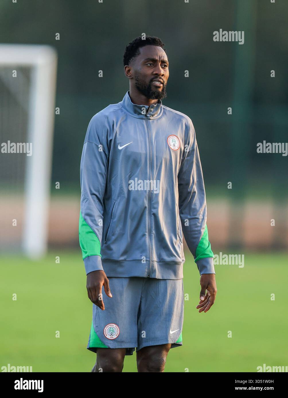 Rabat, Morocco.. 12th Nov, 2025, Wilfred Ndidi in training for Nigeria ...